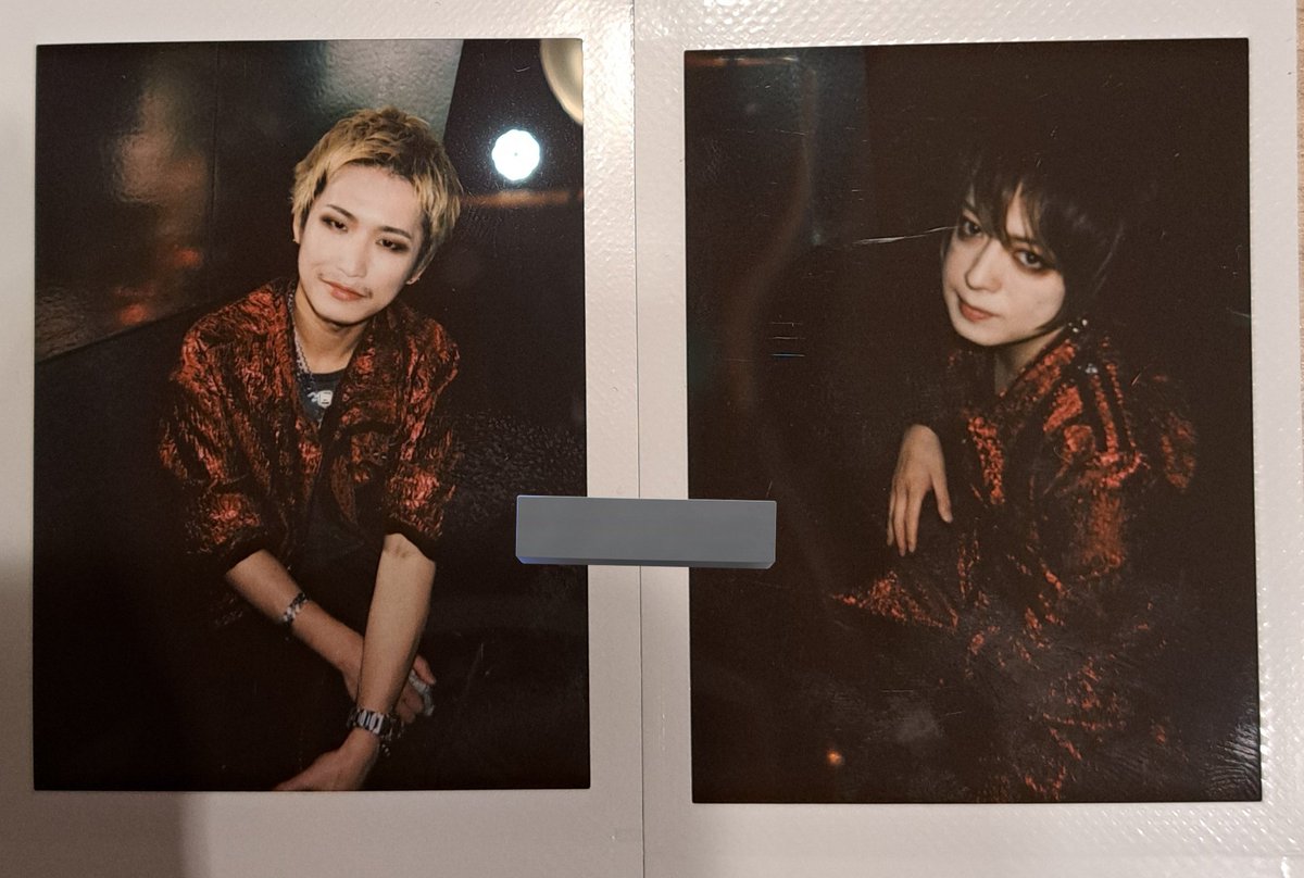 DIAURA　チェキ　お譲りします
異界衝突　赤羽Reny

譲　翔也さん、達也さん
求　定価(1000円)、交換の場合yo-kaさん

お気軽にお声掛けください