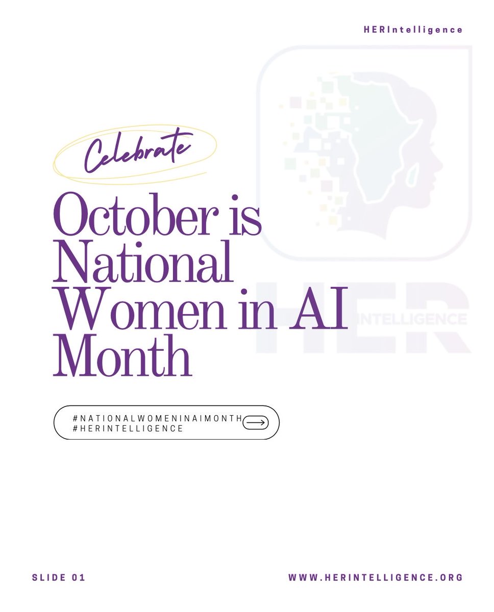HERintelligenc's tweet photo. #HERIntelligence
#WomenInTech
#GirlsInAI
#TechForWomen
#WomenEmpowerment
#STEMEducation
#WomenWhoCode
#TechCommunity
#MentorshipMatters
#DigitalSkills
#LeadLearnThrive
#InnovationForWomen
#AfricanWomenInTech
#BreakingBarriers
#FutureInTech
#NationalWomenInAIMonth https://t.co/OtwKVgg8LS