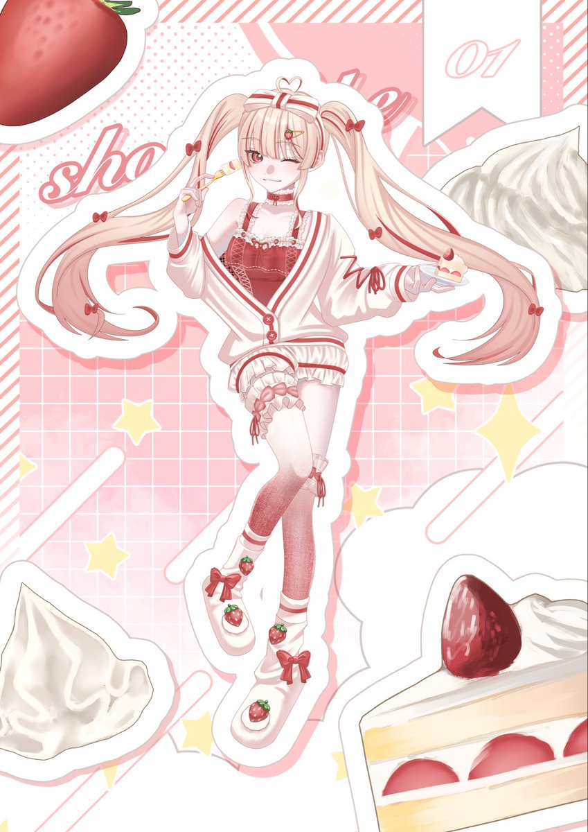 あげてなかった…！🍓