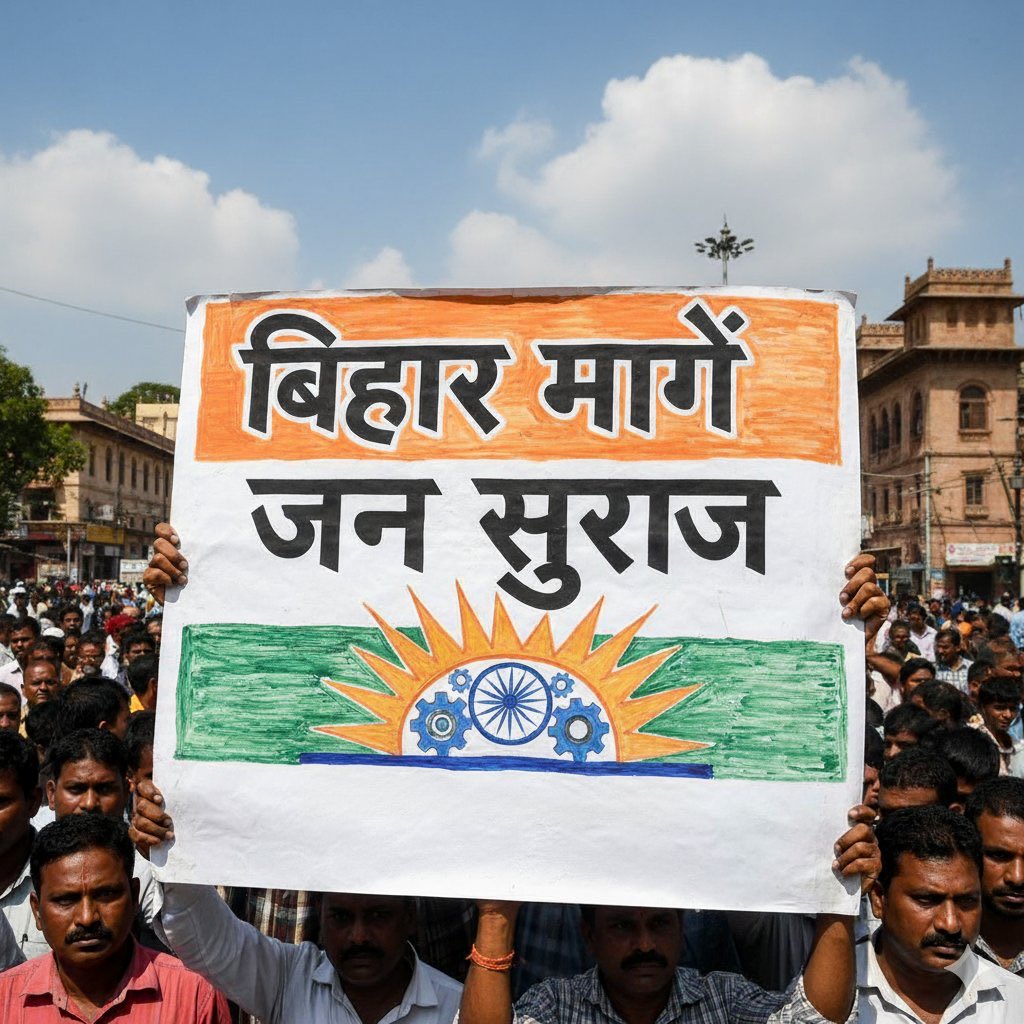 iKumarNitesh's tweet image. बिहार मांगे जनसुराज
बिहार मांगे जनसुराज
बिहार मांगे जनसुराज