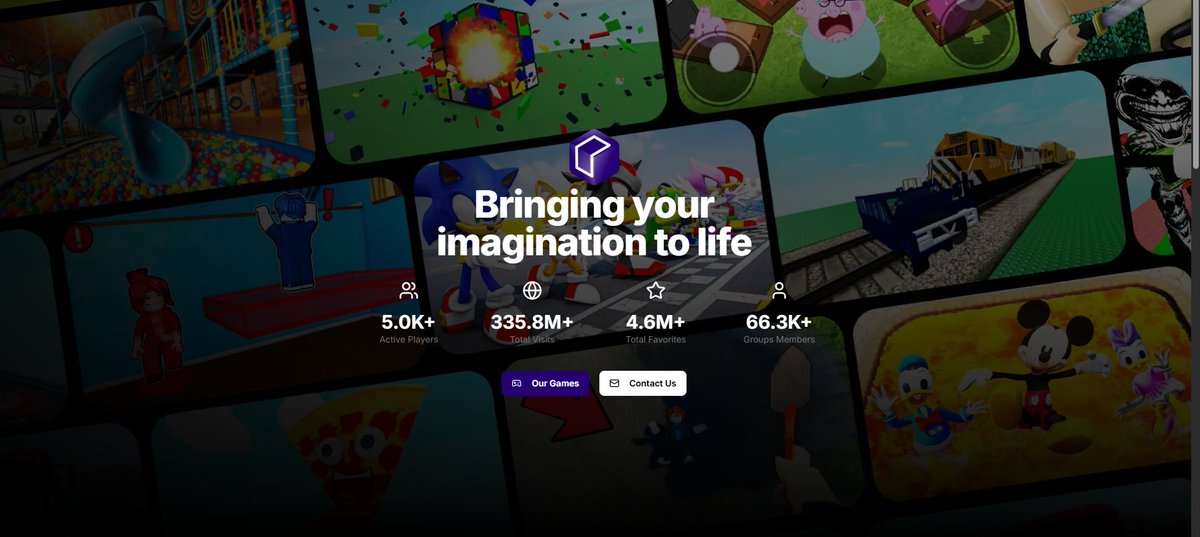 cvbelex's tweet image. 🚀Been growing at levels higher than ever these last months, hit 5K+ CCU for the first time ever today! Check out my games at: 
cubelexgames.com
#roblox #robloxdev #robloxdevelopers
