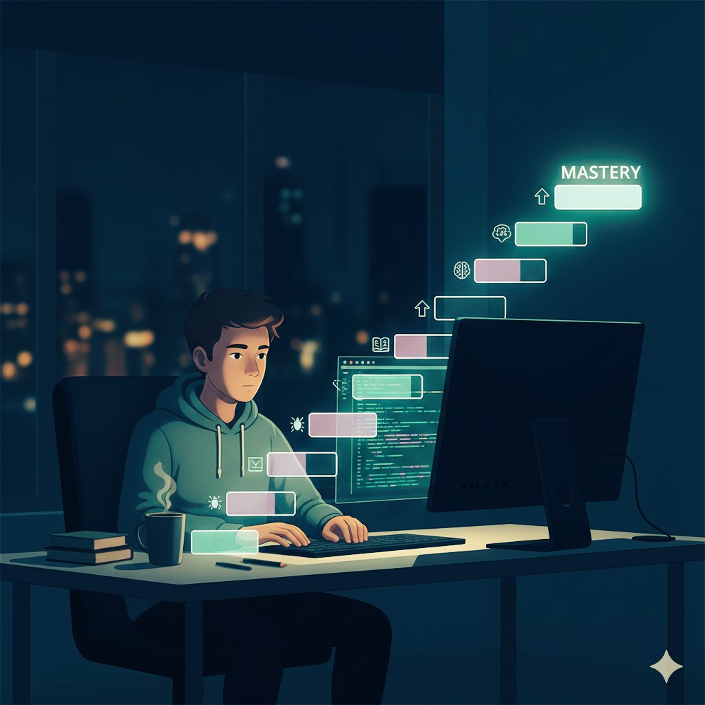 buildaditya's tweet image. Building tech isn’t about overnight hacks.
It’s late nights, debugging, learning, failing, and learning again.
Every line of code you write is progress toward mastery. 💻💪
#CodingJourney #100DaysOfCode #TechMotivation