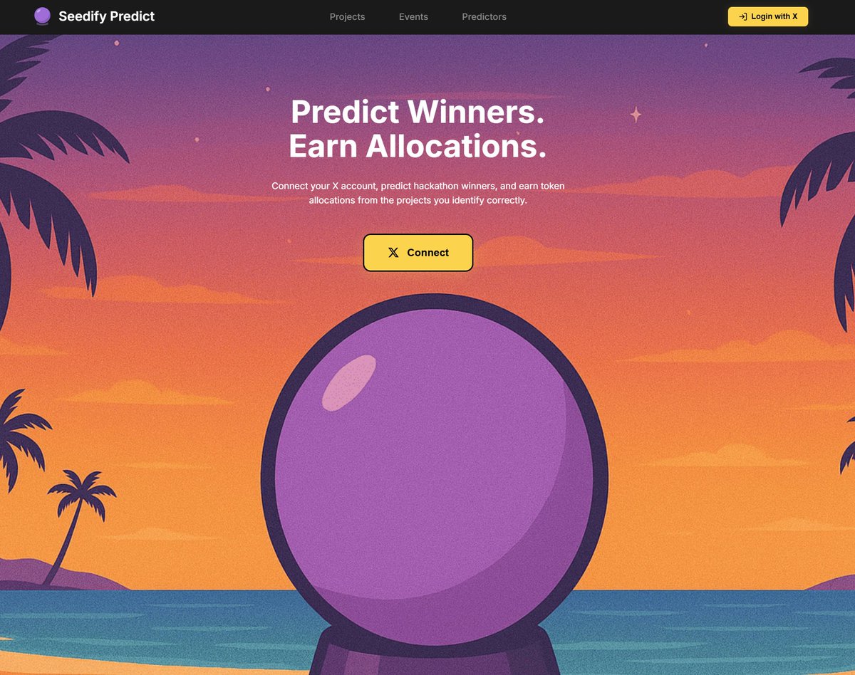 meta_alchemist's tweet image. The site for our Prediction Markets Hackathon is coming along. 
Now, it has a built-in prediction system, too, where you can predict the top 5 winners of the hackathon and earn allocations from those you predict right.
Adding now Kaito Yaps integration too, so if your account…