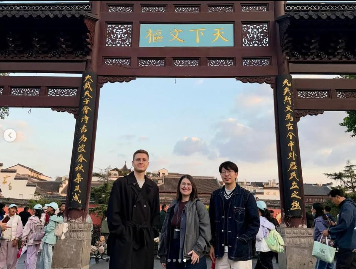 Babaklab's tweet image. 🎓 Visit to Nanjing University | October 2025
Prof. Maria Babak shared our AI-guided platinum &amp;amp; gold drug work.
Big thanks to Prof. Zijian Guo, Prof. Huanhuan Fan, Xiaoyong Wang, Xinyu Xu and others for the warm welcome &amp;amp; hospitality!
#NanjingUniversity #DrugDiscovery #LabLife