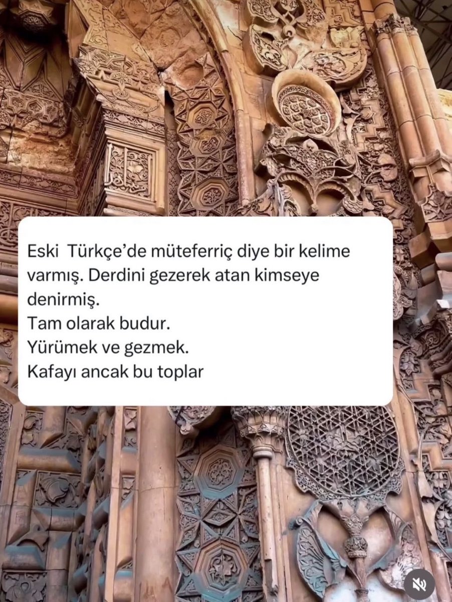 Derdini gezerek atan kişiye “müteferriç” denirmiş.
