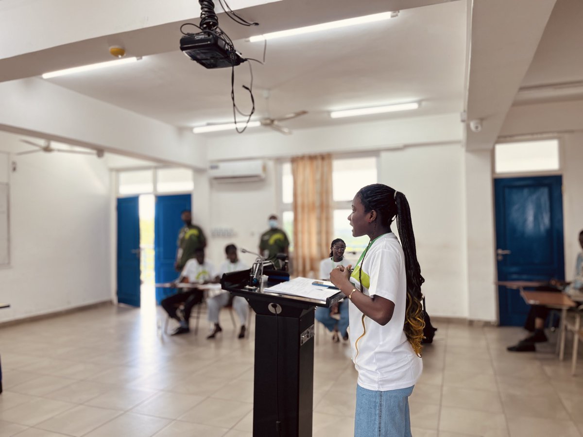 EcoAfricaNet's tweet photo. Highlights from the Preliminaries…

Rooms A, B &amp; C are buzzing with sharp arguments and bold climate solutions.
The energy is real — this is youth leadership in action. 

Stay tuned. 

#EcoAfrica #ClimateAction #NUCD #Debate https://t.co/uBMHvmyKOm