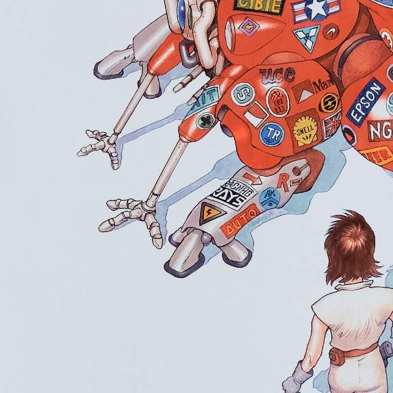 大友先生の一声のおかげ! ポスターゲットできた!! #士郎正宗の世界展