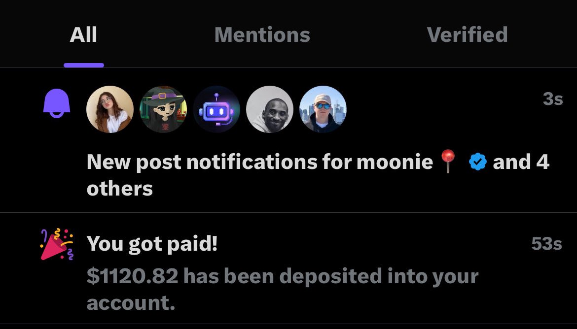 X Payment came in the right time.
Thanks Elon musk.