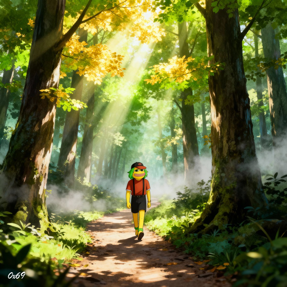 Slippy_token's tweet image. Morning walk clear mind.

GM🌞🌲