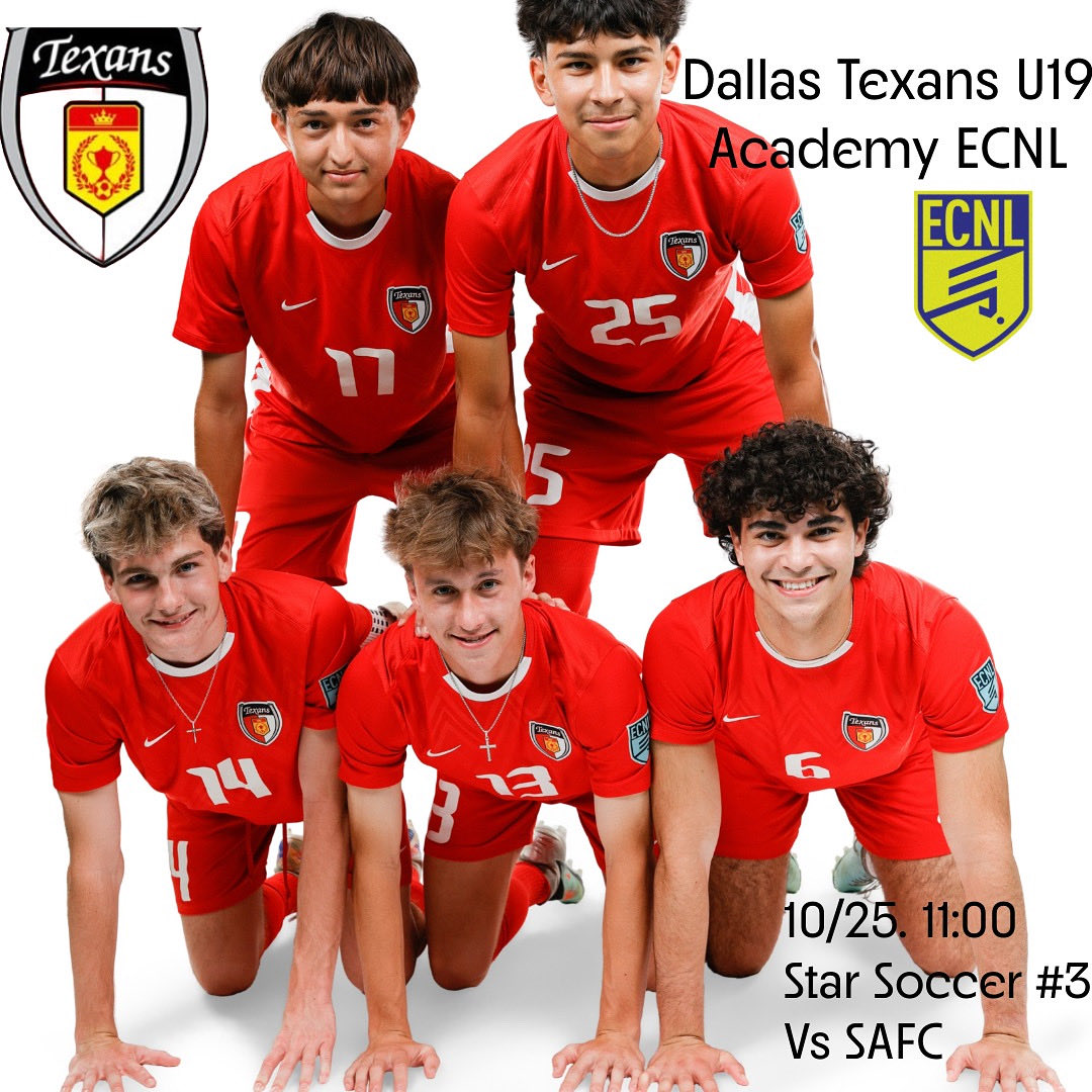 Game 1 of our Doubleheader weekend! Rain rain go away…. We are building something here💪
<a href="/DallasTexans08B/">Dallas Texans 08B Academy ECNL</a> 
<a href="/DTexansSC/">Dallas Texans Soccer Club</a> 
<a href="/TheDallasTexans/">Dallas Texans</a> 
@ecnlboys