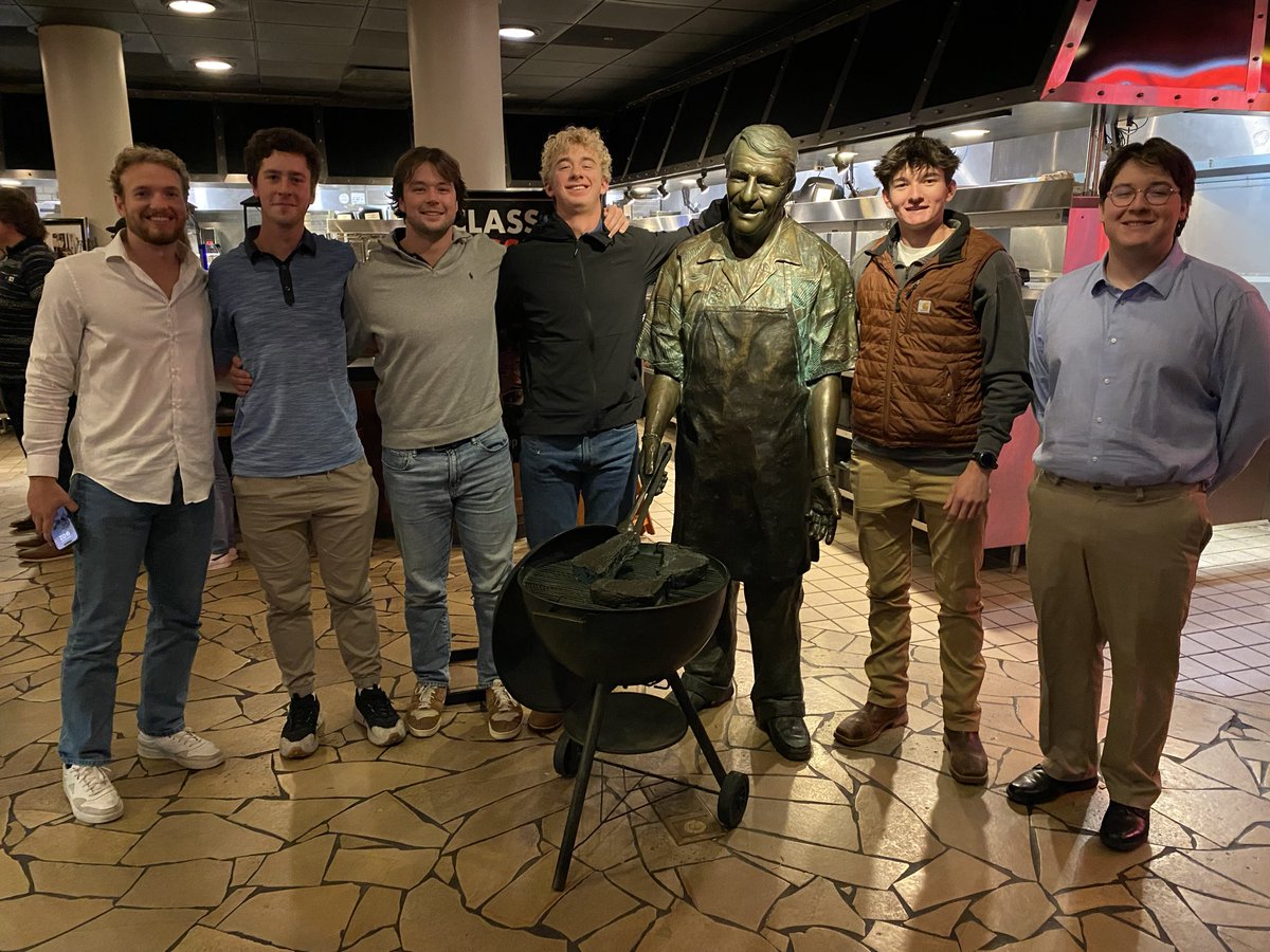 FSUCMPROF's tweet image. Team dinner after the competition. Webers of course!