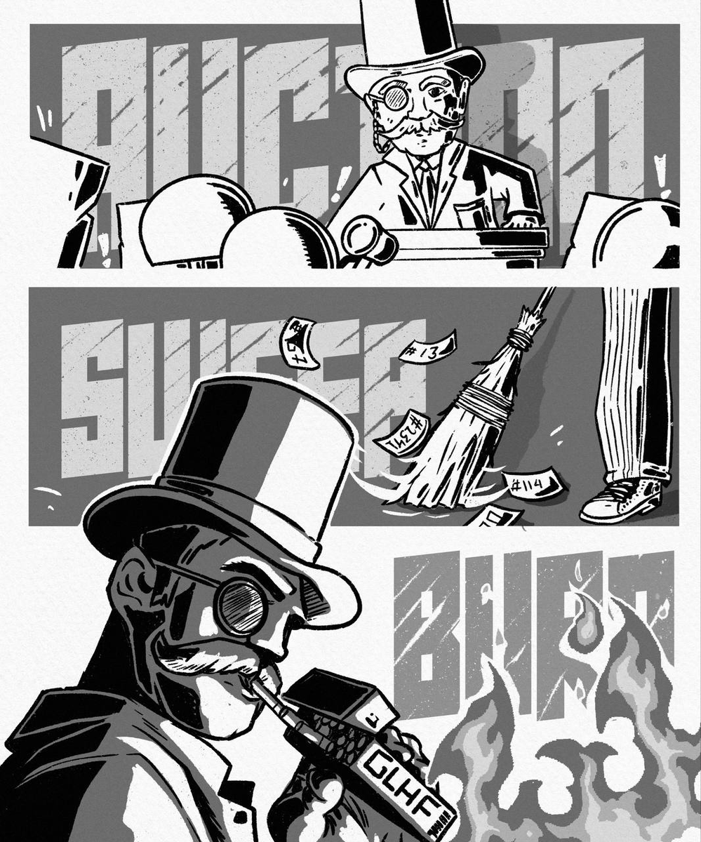 Lipa_X's tweet image. This week at Gigaverse (Juice Week 24)

💾 Floor Prices for ROM - 0.12 ETH
🎩 Floor Prices for GLHFers - 0.4 ETH

🕒 Reminders
This Tuesday, October 21 - @AbstractChain XP calculation will follow the new Stubs system. (Snapshot timeframe: 10/10 - 10/17)
Daily reset time: 2 PM ET.…