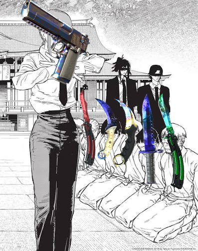 end13ss_abyss's tweet photo. The trouble of anyone who comes to a shootout with a knife. https://t.co/mijyuUiY3j