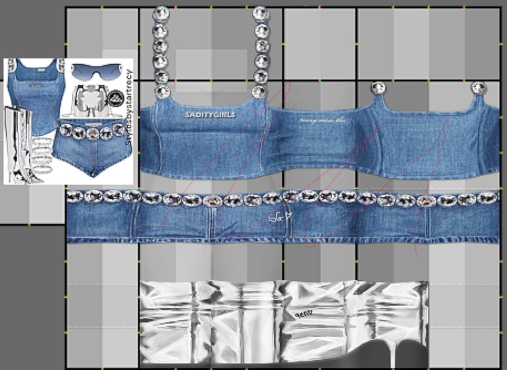 9enny's tweet image. jean collection, all in sadity girls ✧
#roblox #robloxart #robloxdesigner #robloxdesigns #robloxclothes