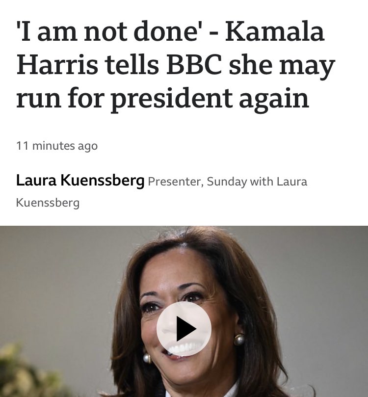 noverloop's tweet image. President Vance is going to fondly remember this announcement