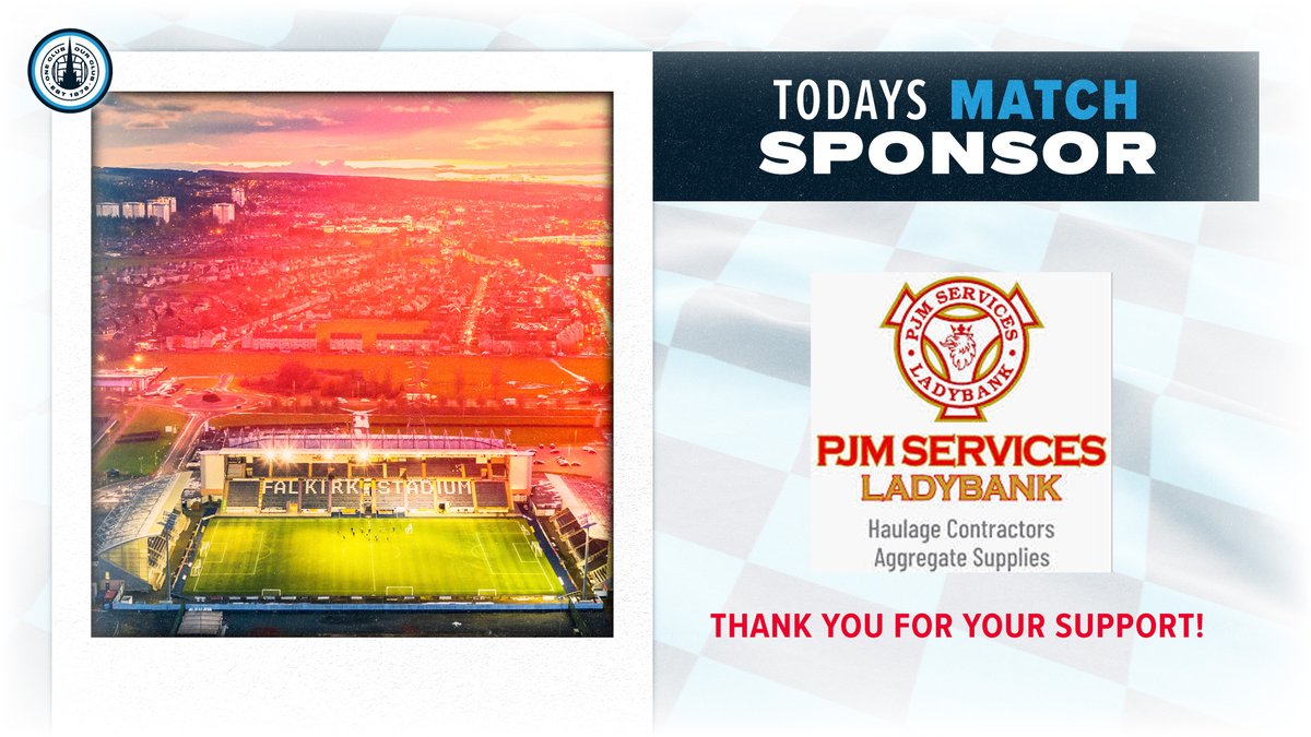 🙌 A massive thank you to our Match Sponsor for today's game, PJM Services Ladybank!

The haulage contractors and aggregate supplies company are also sponsors of the Sammy McGivern section in our Legends North Stand!

👏 Thank you for your support!