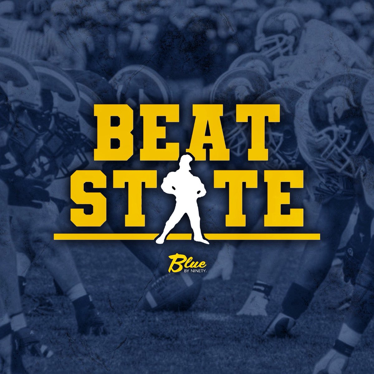 bluebyninety's tweet photo. GET UP IT'S GAMEDAY.

BEAT STATE 〽️ https://t.co/mbBihLMx8D