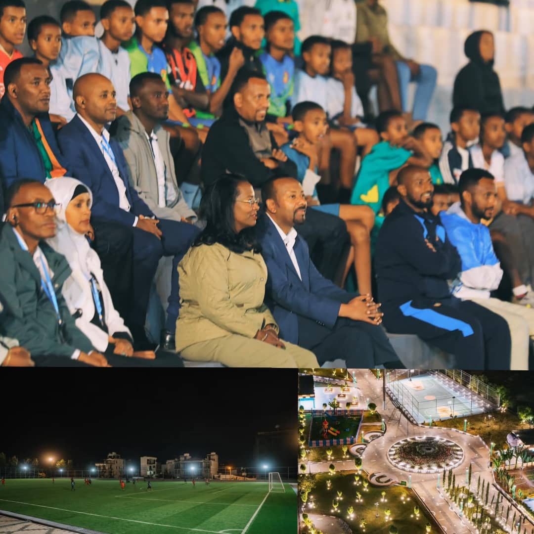 AdanechAbiebie's tweet image. Praise be to God, who helped us today!
#AddisAbaba We have inaugurated and opened for service the corridor development stretching from Sar Bet to German Square to Garment -Furi. 
This ceremony was held in the presence of our esteemed Prime Minister Dr @AbiyAhmedAli  and…
