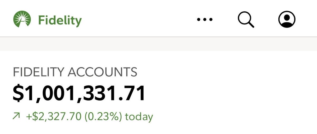 DividendMil's tweet image. 401ks are not a scam 💼
They’re an avenue of wealth.
I’m 41 and my 401k just hit $1,000,000.
If I didn’t add another dollar, it’d still grow to over $4,000,000 by the time I can start withdrawing assuming just an 8% return 📈
Most of it will be tax free too.
Add in my…