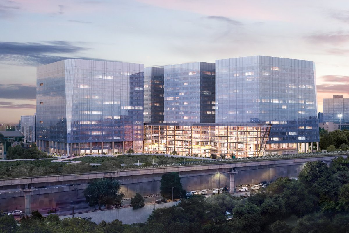 Google secures 617,000 sq ft office in Gurugram's Atrium Place, a DLF-Hines venture! This boost will make NCR, Haryana the growth engine of India, with Gurugram leading the services sector.

( Btw Google also secured big space few months back as well in Gurugram 😆 )