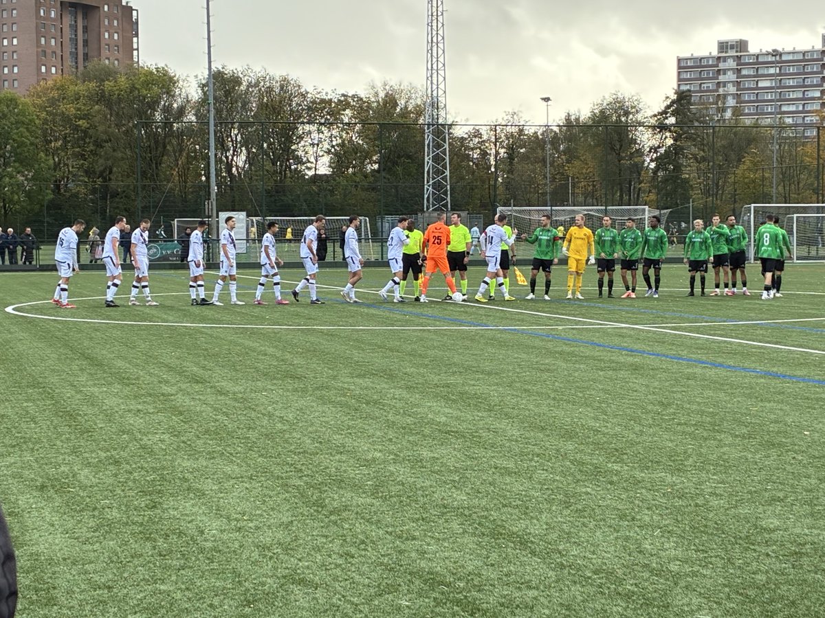Afgetrapt in Capelle op het kunstgrasveld