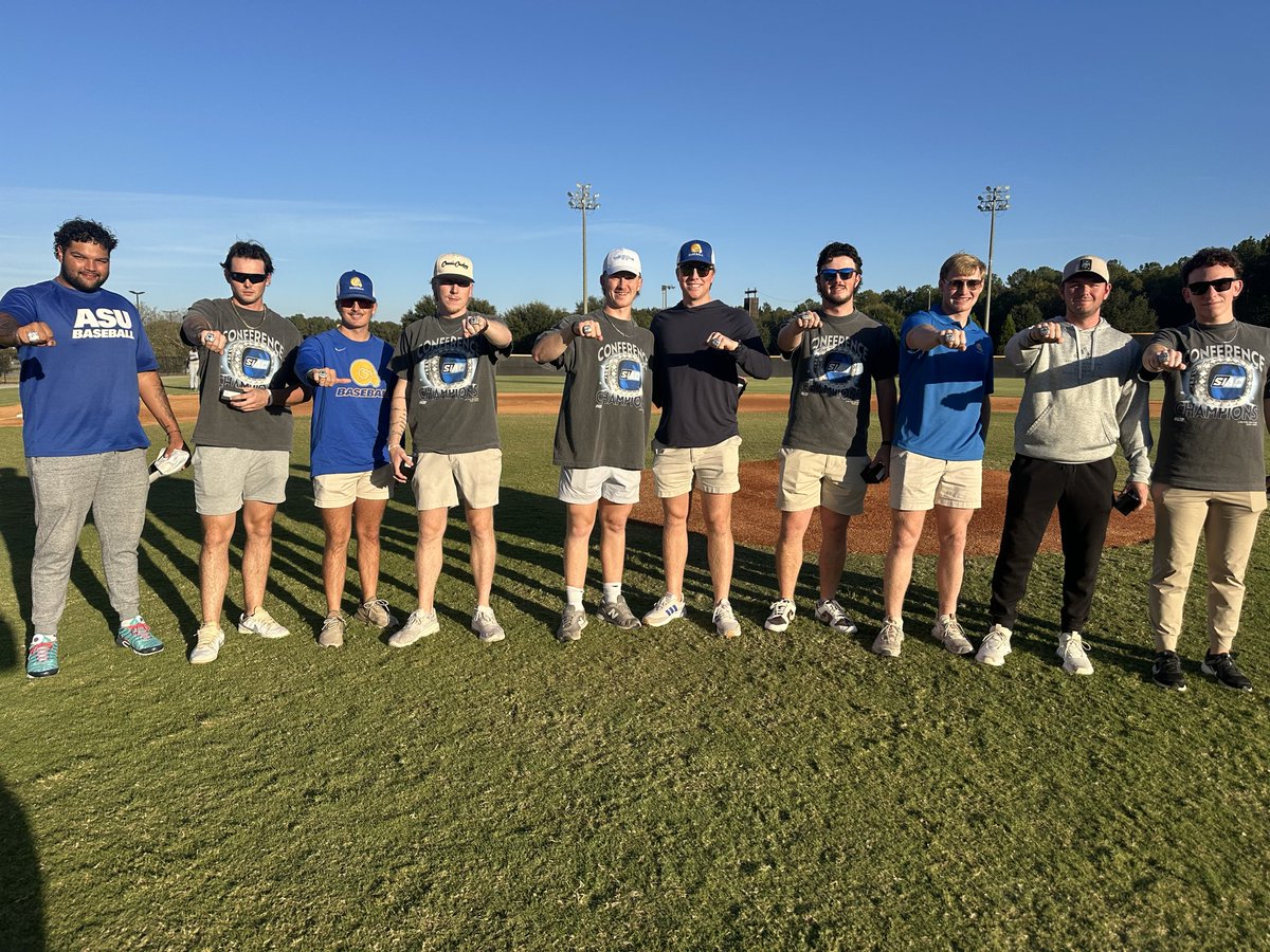 Friday night was a complete success ‼️

Marathon Game ✅
Ring Ceremony ✅
Alumni Game ✅

Thanks to everyone for coming out to support the Albany State Baseball program.