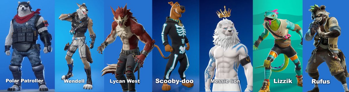 Apologies, I remembered characters I forgot to add in

A quick poll on which character I should draw next :P  (poll is up on my Patr*on site)