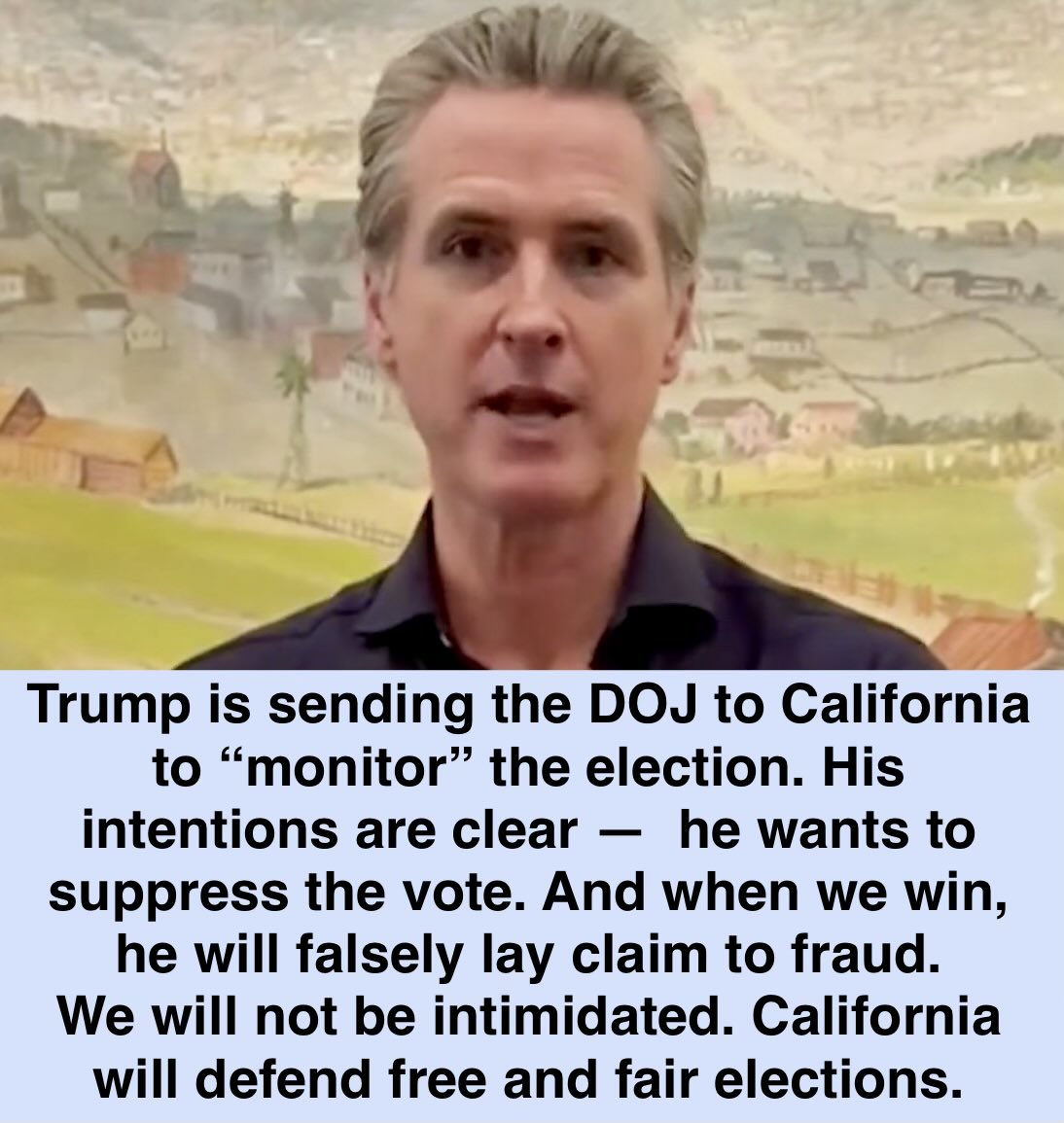 bluhue123's tweet image. Do you STAND with Gavin Newsom against Trump?
Raise your hand ✋