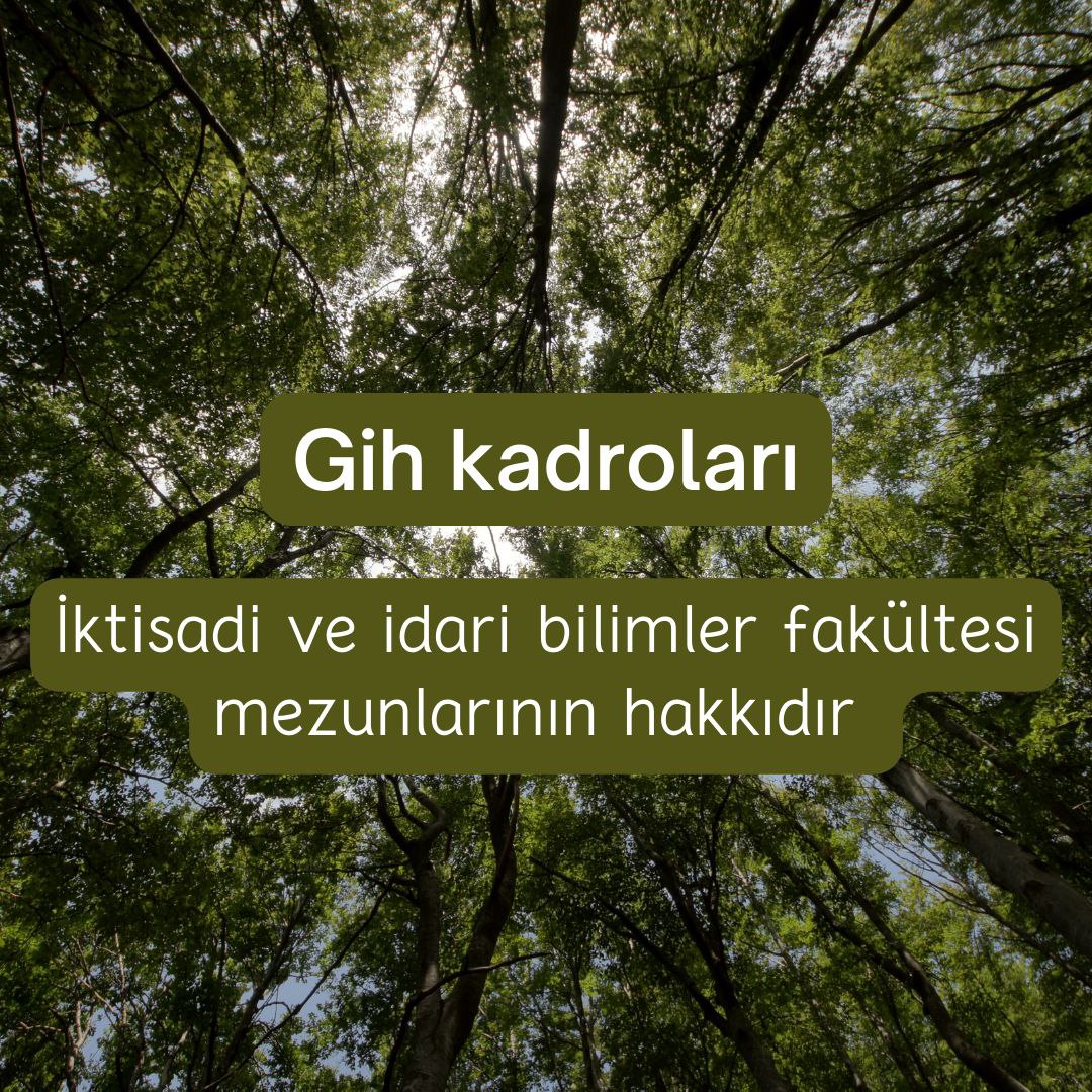 <a href="/burakdemiralptr/">Burak Demiralp</a> <a href="/RTErdogan/">Recep Tayyip Erdoğan</a> Kamuda verim için liyakat! İİBF mezunları emeklerinin karşılığını kadro ile görmek istiyor. Kodlarımız alımlarda bulunmalı.
<a href="/bsinangul/">Bedri Sinan GÜL</a> <a href="/yalperenayar/">Yusuf Alperen AYAR</a> <a href="/mucahitdmrts/">Mücahit Demirtaş</a> <a href="/hasansuvertr/">Hasan Suver</a> <a href="/murat_kurum/">Murat KURUM</a> <a href="/burakdemiralptr/">Burak Demiralp</a>