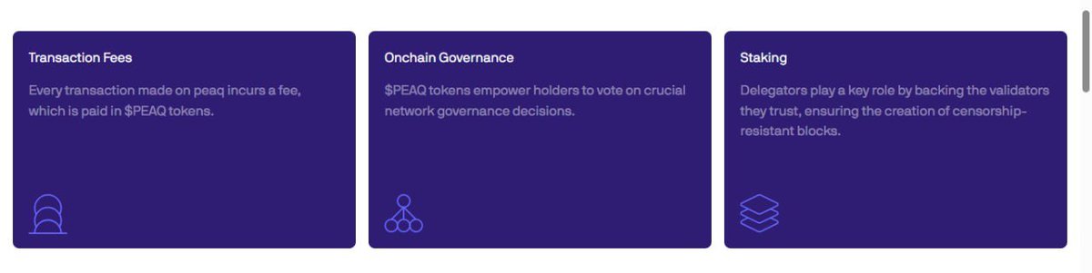KongBTC's tweet photo. The narrative for $PEAQ is pure utility

It's the lifeblood of the machine economy

Transaction fees, on chain governance, and staking to secure the network

This is a triple point asset with real, baked in demand

As machines start transacting autonomously, the fee sink for $PEAQ becomes massive

This is the base layer for the economy of things

The  @peaq vision is clear and the tokenomics are built to sustain it