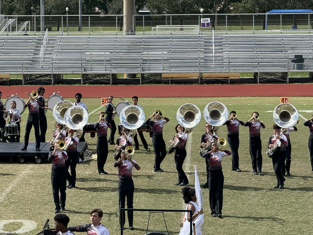 Wonderful performance by the Pines Charter HS marching band!! Bravo!!