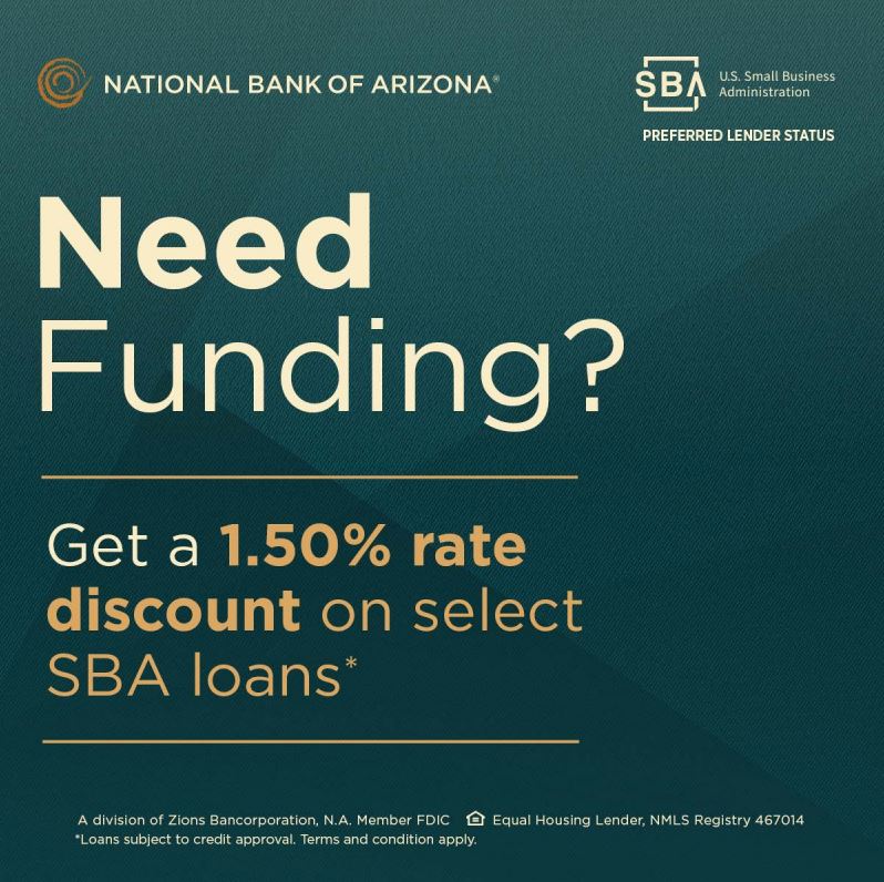 Whether funding a startup or a mature business, purchasing equipment or expanding your business, an SBA loan can help fulfill a variety of financial needs. And with a 1.5% rate discount (on select SBA loans), you can lower the overall cost on your loan. 
Ready to get started?
