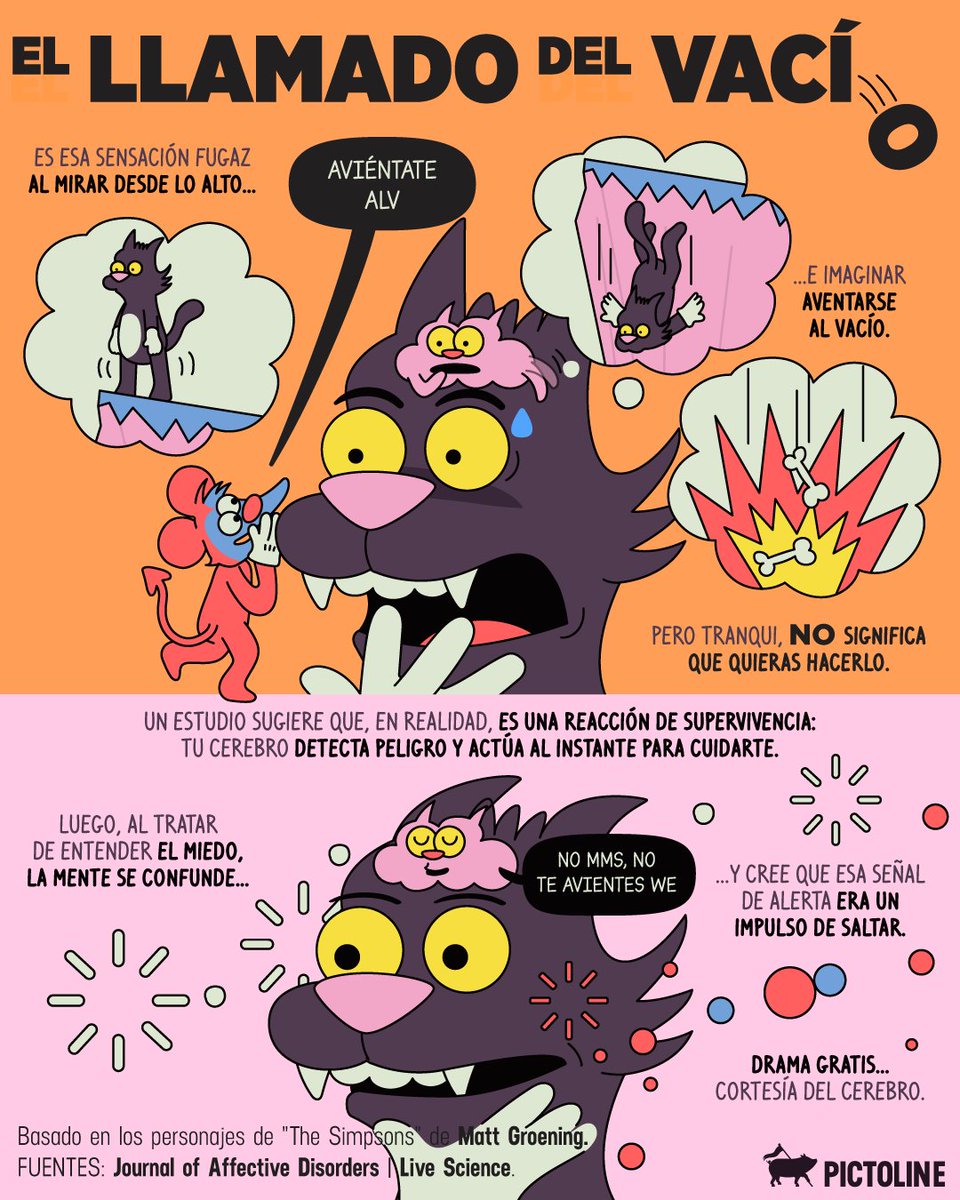 pictoline's tweet image. 🧠 A veces el instinto de supervivencia se pone muy raro 😅
#cerebro #cuerpo #instinto #supervivencia #lappelduvide #curiosidades #ciencia #pictoline