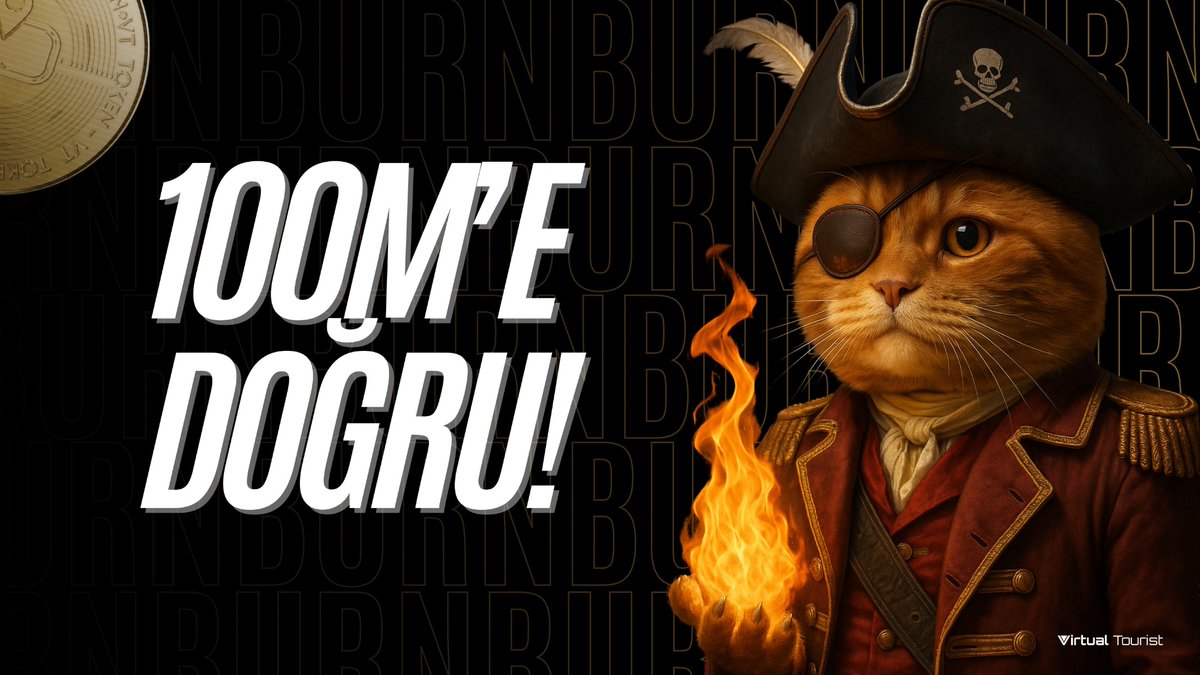 Kilometre taşı aşıldı: 50M VT yakıldı. Mevcut toplam arz 250M’den, aşamalı yakımlar ve geri alımlar yoluyla 100M hedefimize ulaşacağız!