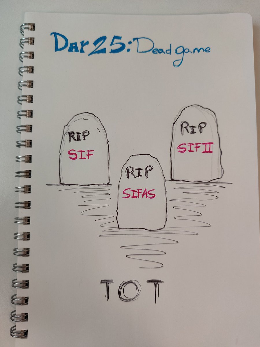 Day 25:Dead Game
ECHO MUCHO DE MENOS EL SIFAS Y EL SIF NECESITO OTRO JUEGO NUEVO CON TODAS LAS GENERACIONES 😭😭
#LoveLiveArt #Idoltober2025 #Idoltober2025