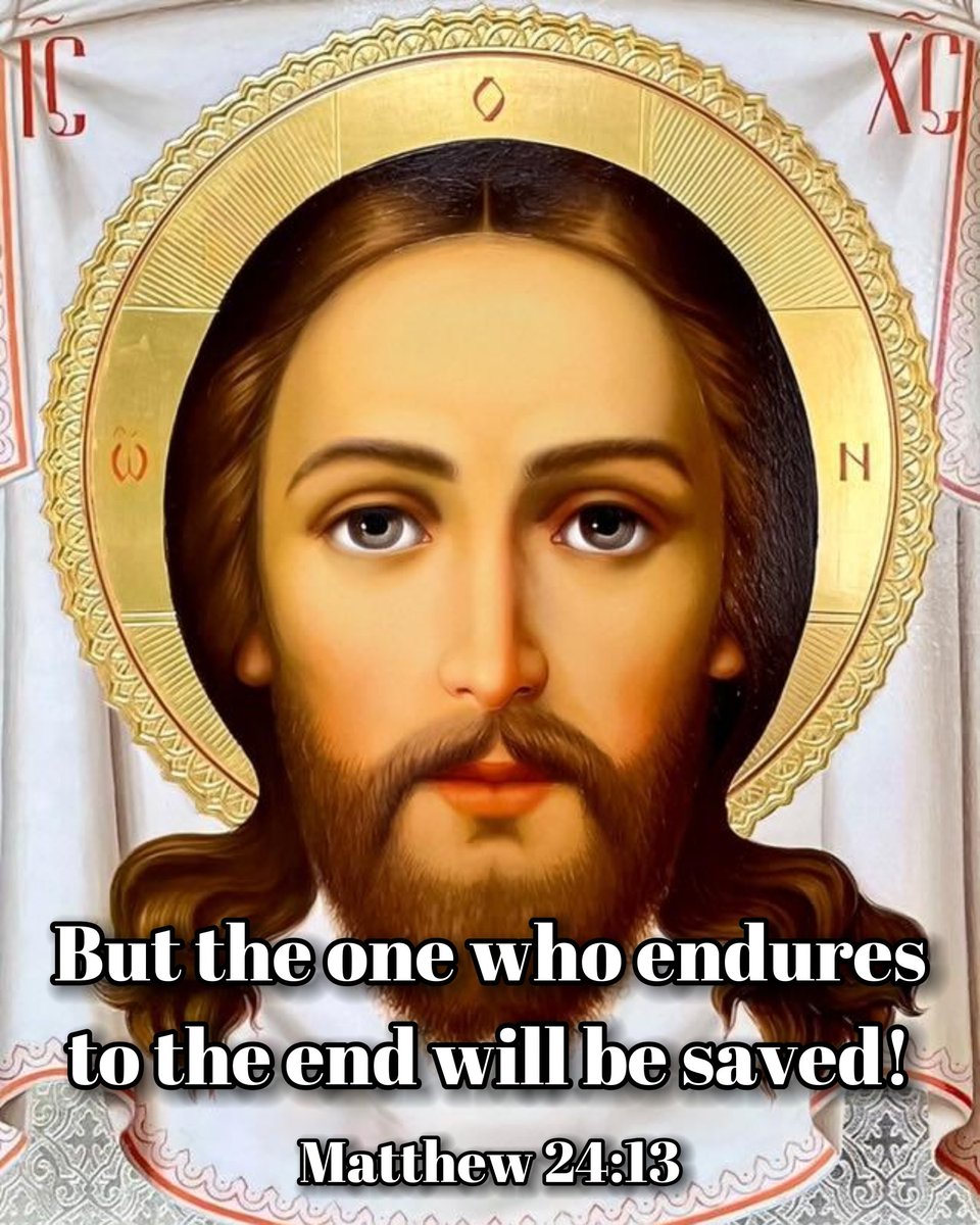 But the one who endures to the end will be saved!

Matthew 24:13