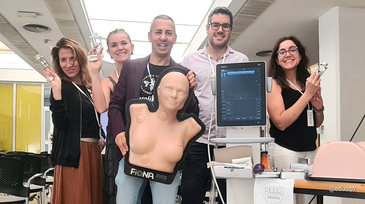 edusqo's tweet image. &apos;Theory without practice is like a one-winged bird that is incapable of fight&apos;. 
                      Sushruta (siglo III d.C)
¡Gracias, equipo de instructores 😍!
Jornadas Teórico-Prácticas de Punción Aspiración con Aguja Fina #PAAF #PAAFMurcia2025 #CytoPath #SegPac #Simulación