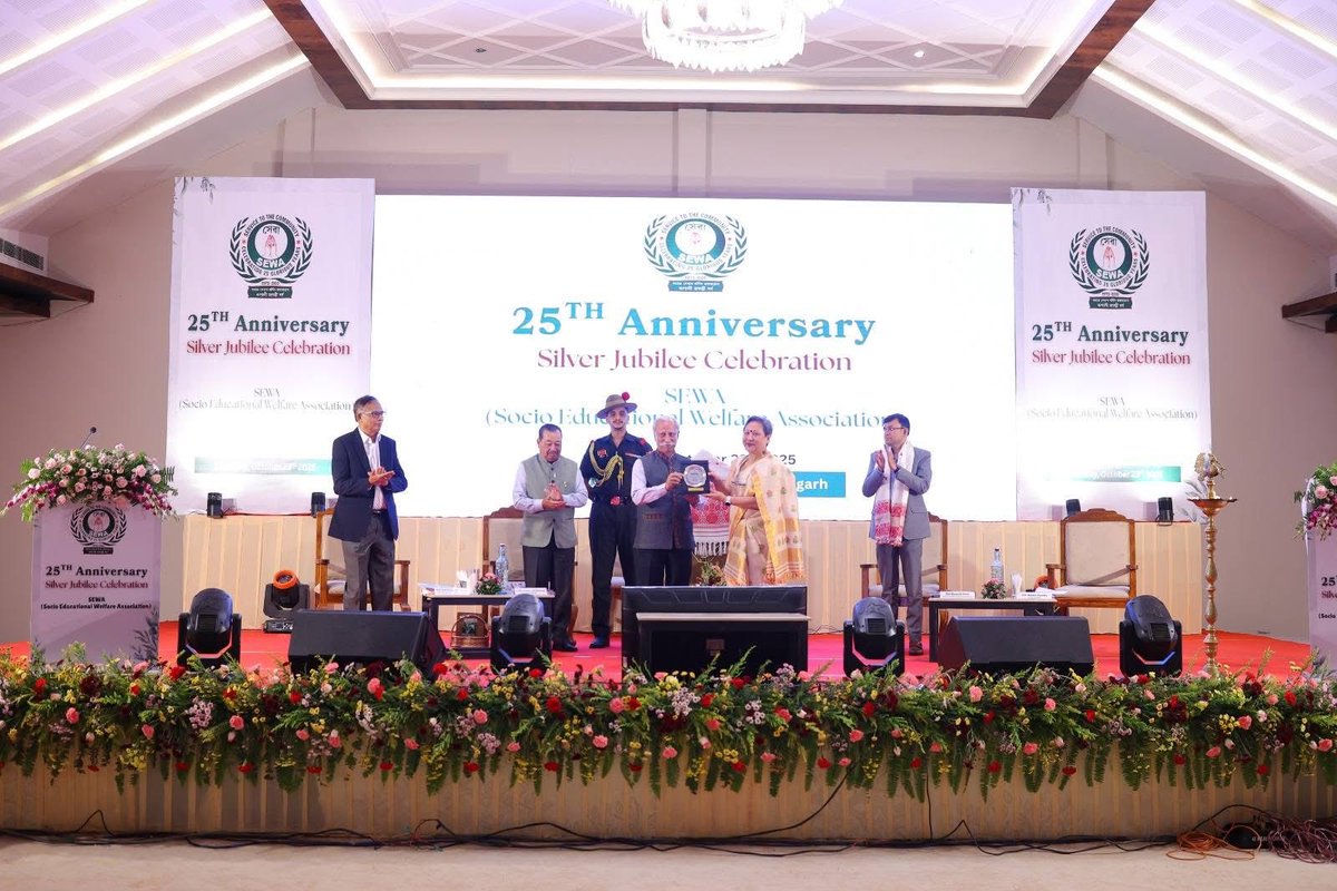 ShrinjanGohain's tweet image. On SEWA’s Silver Jubilee, we remember with deep affection our dearest Late Shanti Gogoi, the founder whose heart led with service and her compassion built not merely an organisation but a lasting legacy of humanity and hope!