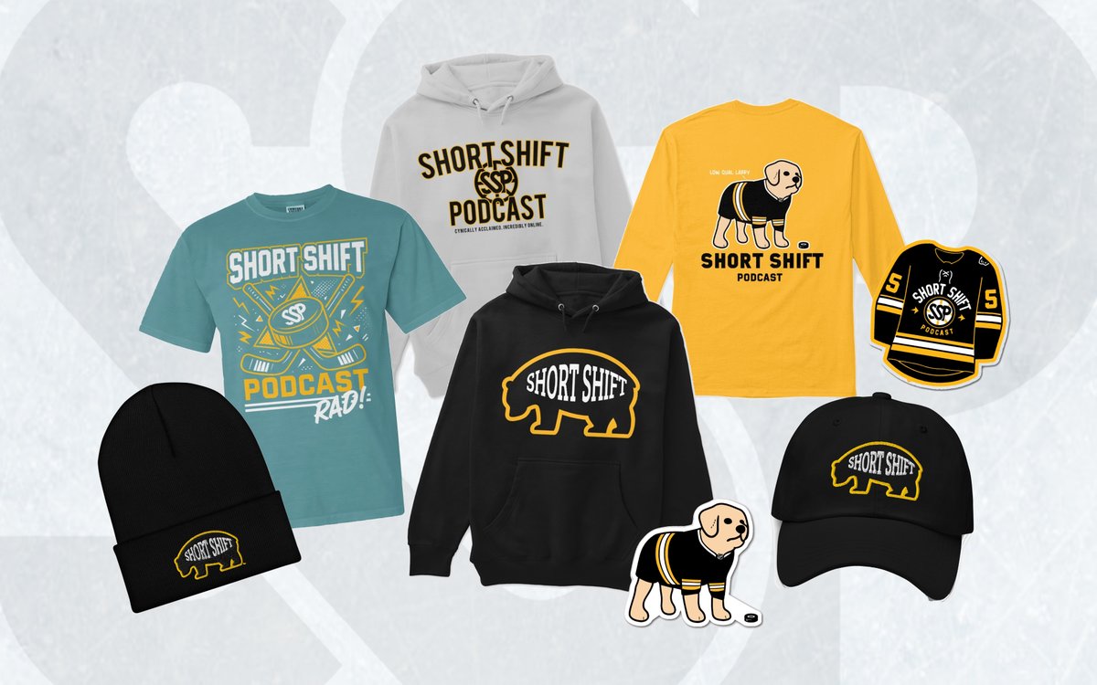 shortshiftpod's tweet image. NEW SEASON, NEW MERCH.
Check out the new designs just released on our pod shop! GET IN.
short-shift-podcast.creator-spring.com