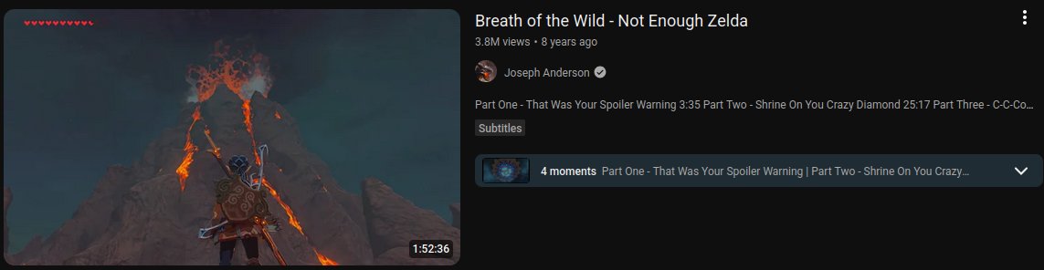 GoofTesticles's tweet image. I feel pretty confident in saying that videos like these are gonna start popping up with EVERY new Zelda game.