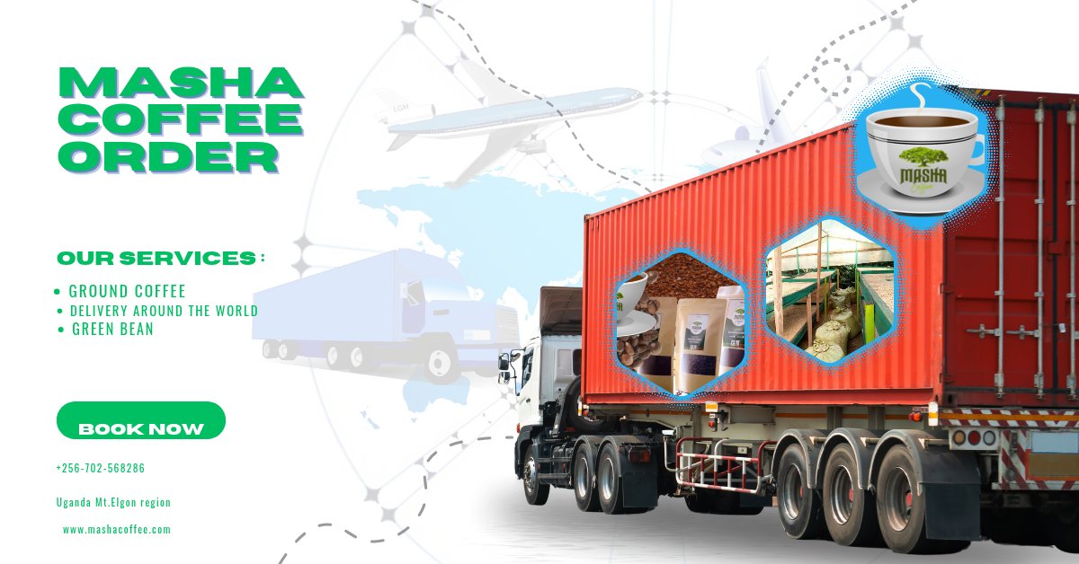 Drop your orders for the finest specialty coffee from Uganda from wherever you are and we seal the deal! #MashaCoffeeUg