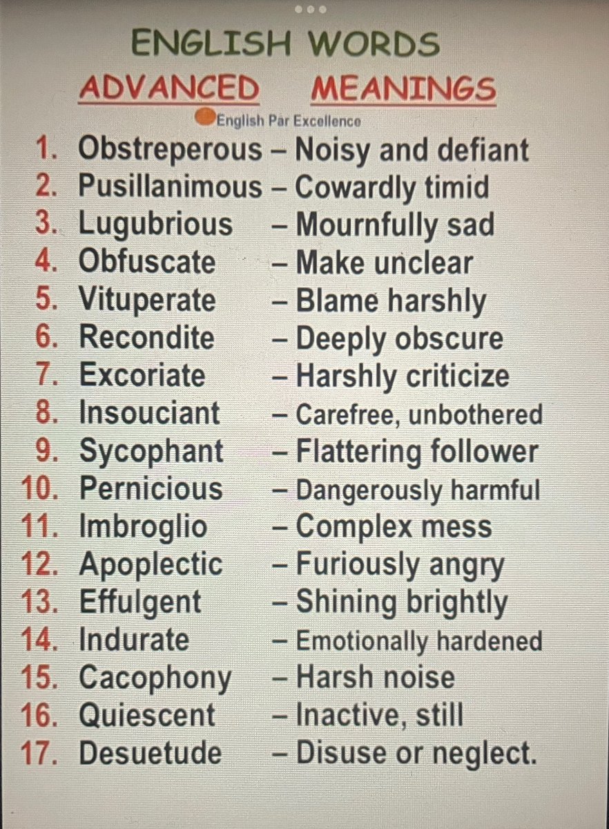 Here’s a good game for us poor Norwich fans - how many of these words can we assign to fans, players, Manning, Knapper and Webber?! No.16 is particularly apt! 💚💛
Got to cheer ourselves up somehow!
<a href="/TalkNorwichCity/">Talk Norwich City</a> <a href="/JackReeveTNC/">Jack Reeve</a> <a href="/ChrisReevo/">Chris Reeve</a>