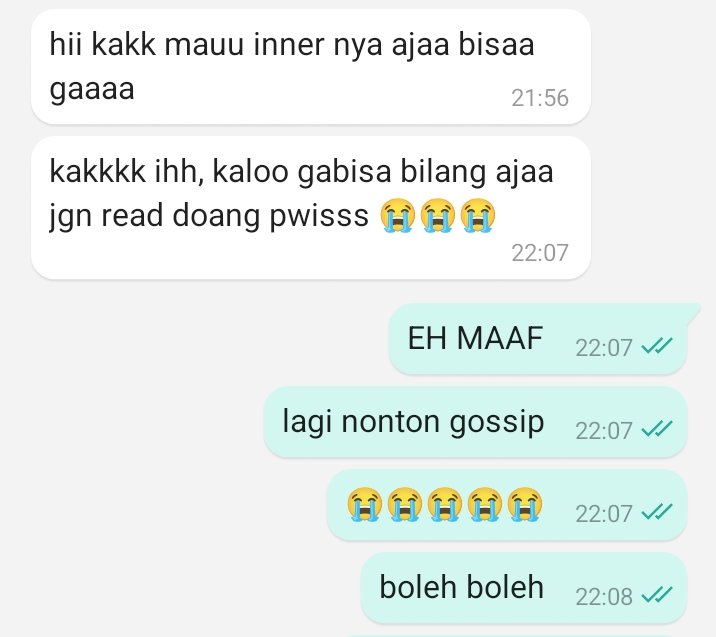 ini lucu bgt wkwkwk 😭