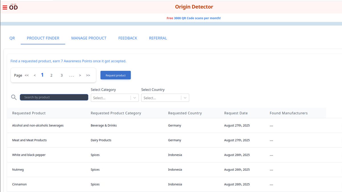 LutherJewel's tweet image. Welcome to the Origin Detector (OD) community. Our platform, Origin Detector (OD), has a unique feature called "Find Product". You can use that feature to get the next product for your store. This feature is driven by Origin Detector community worldwide members. When you are…