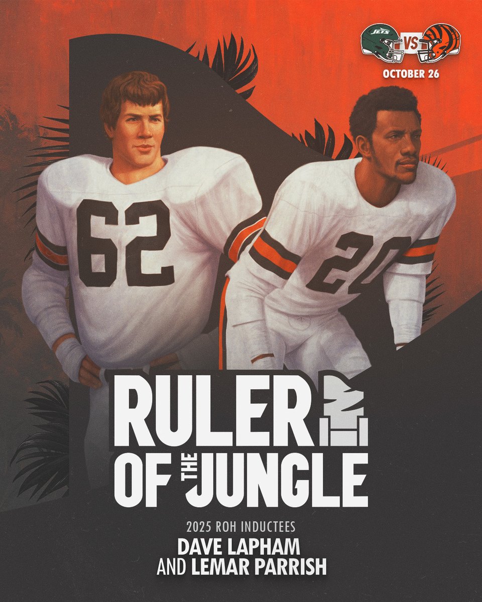 Introducing this week's Rulers Of The Jungle, 2025 Ring of Honor inductees Dave Lapham and Lemar Parrish.