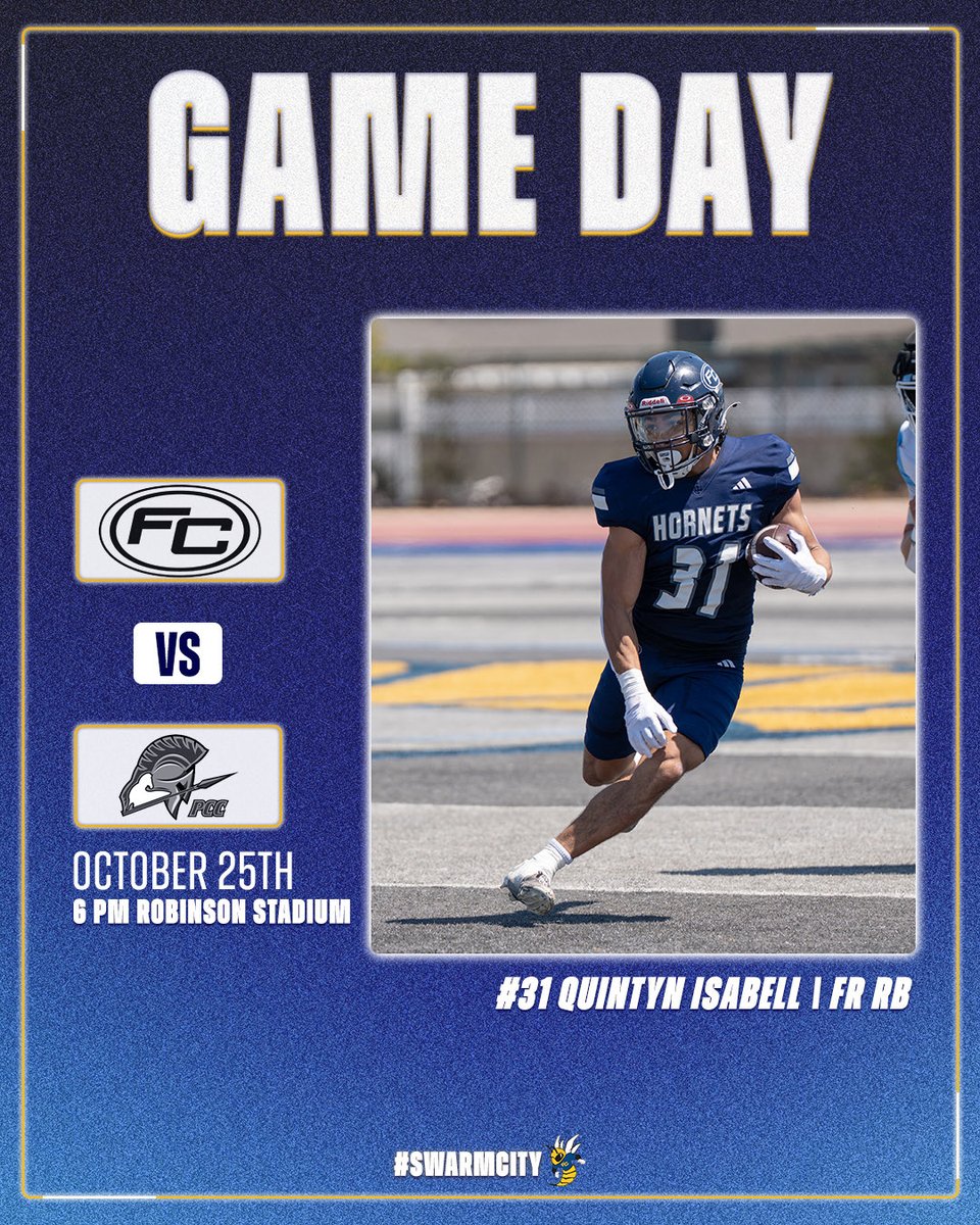 Time to put in work🤜
🆚 Pasadena City College
📍 Robinson Stadium
🕛 6 PM
#swarmcity