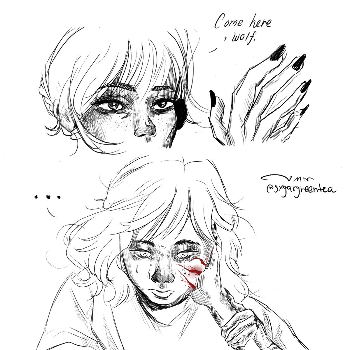 sxgargreentea's tweet image. The calmness.
#wenclair #wednesdayadams #enidsinclair #wednesdaynetflix #drawing