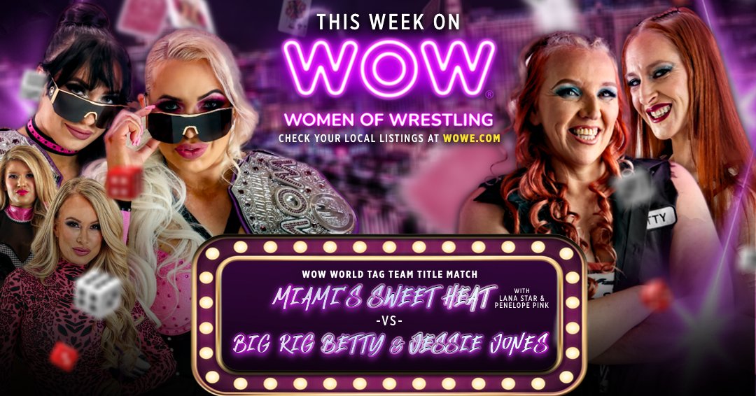 WOW - Women Of Wrestling tweet media