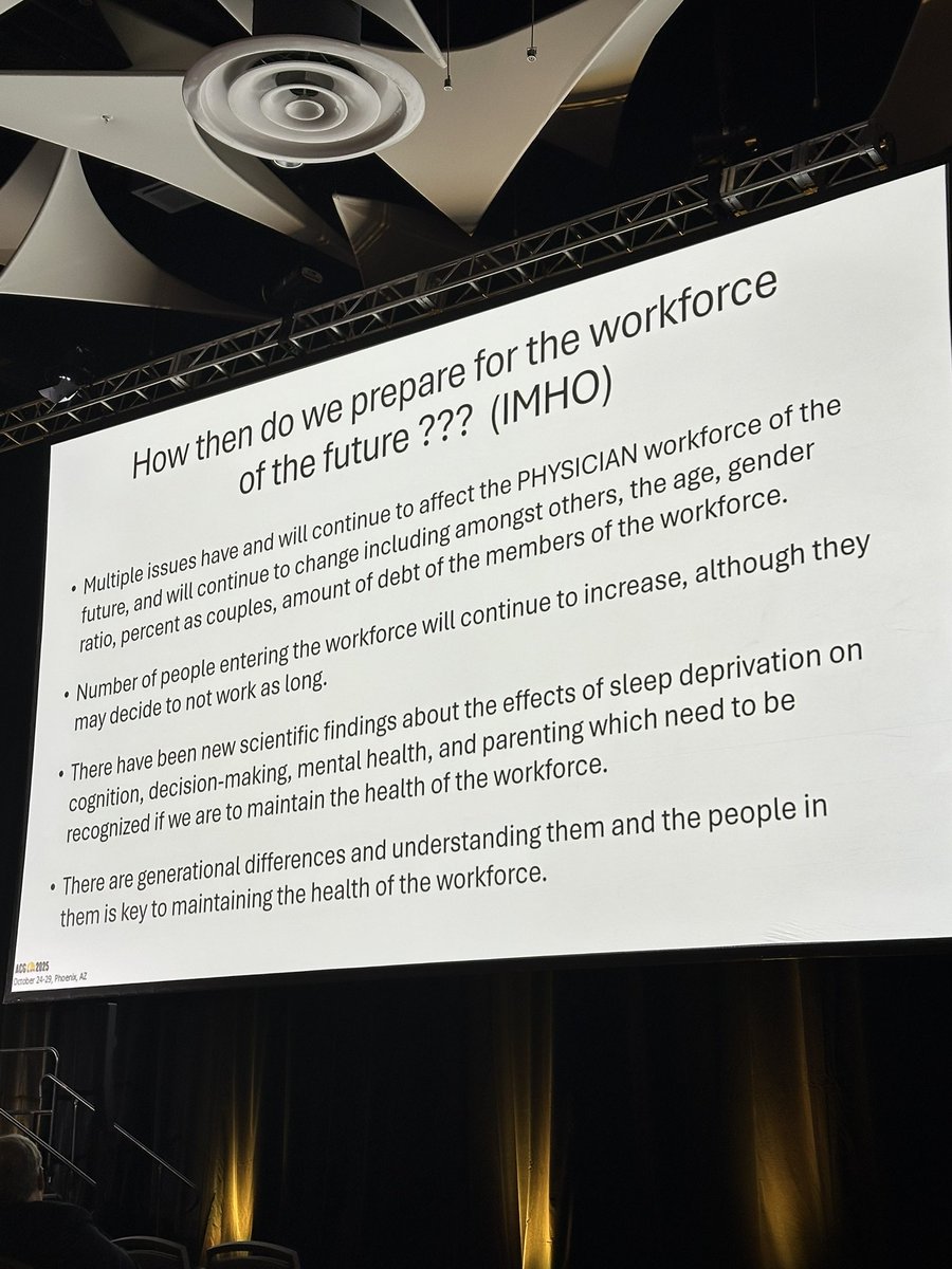 BilalMohammadMD's tweet image. Happening now - the incredible #DrRosemarieFisher - on the @AmCollegeGastro #PGCourse #TrailblazerLecture 🔥🔥

Taking us through generations &amp;amp; how this impacts our workforce in #Medicine &amp;amp; #GI

✅ To understand workforce shortage issues ➡️ We need to understand all generations &amp;amp;…