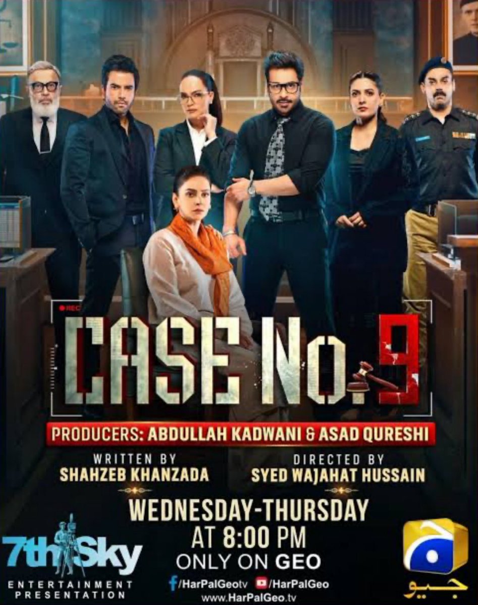 Case No. 9 exposes the disturbing reality of how rape occurs &amp; how victims are treated in our society. <a href="/shazbkhanzdaGEO/">Shahzeb Khanzada</a> truly deserves recognition for taking the bold initiative to address one of the most horrific,yet often overlooked &amp; unspoken, crimes against women.
Must watch!